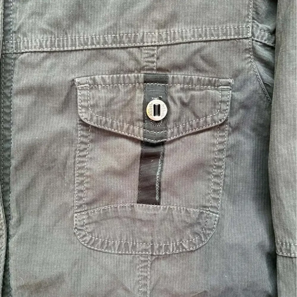 Kuhl Utility Style Hiking Jacket Small Black Y2K